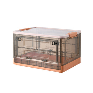 Homlly Fodii Large Foldable Stack Storage Box with Wheels