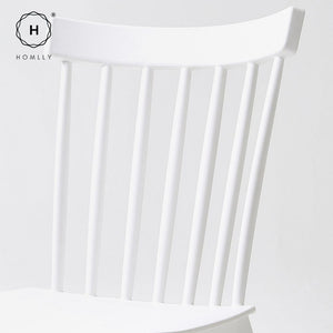 Homlly Nordic Windsor Dining Oak Leg Chair