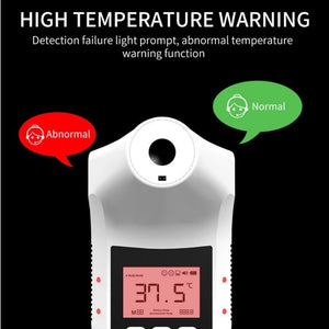 Homlly Contactless Hands Free Infrared thermometer with hand sanitizer and tripod