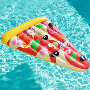 Homlly Giant Inflatable Popsicle Pizza Marshmallow Lounger Swim Lie On Float