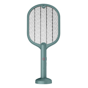 Homlly 2 in 1 Electric Mosquito Lamp and Swatter Tennis Bat Racket