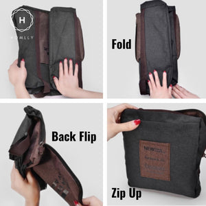 Homlly Foldable Travel Duffel Bag