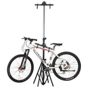 Homlly Freestanding Dual  Bicycles Bike Stand Rack