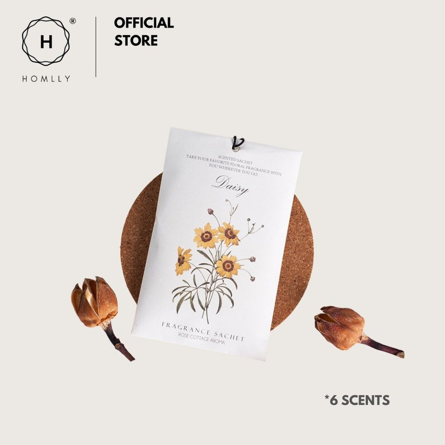 Homlly 12 Packs Scented Sachets for Drawer, bag, shoe rack, gift and Closet (6 Scents)