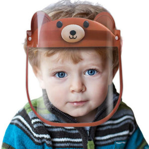 Homlly Animal Print Kids Face Shields Visor with Full Face Protection