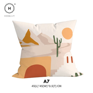 Homlly Nordic Morandi II Decorative Cushion Sofa Pillow Cover Case