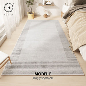 Homlly Modern Contemporary Bedside Corridor Floor Mat Carpet