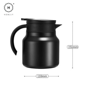 Homlly Ito Double Insulated Stainless Steel Thermal Carafe (880ml)